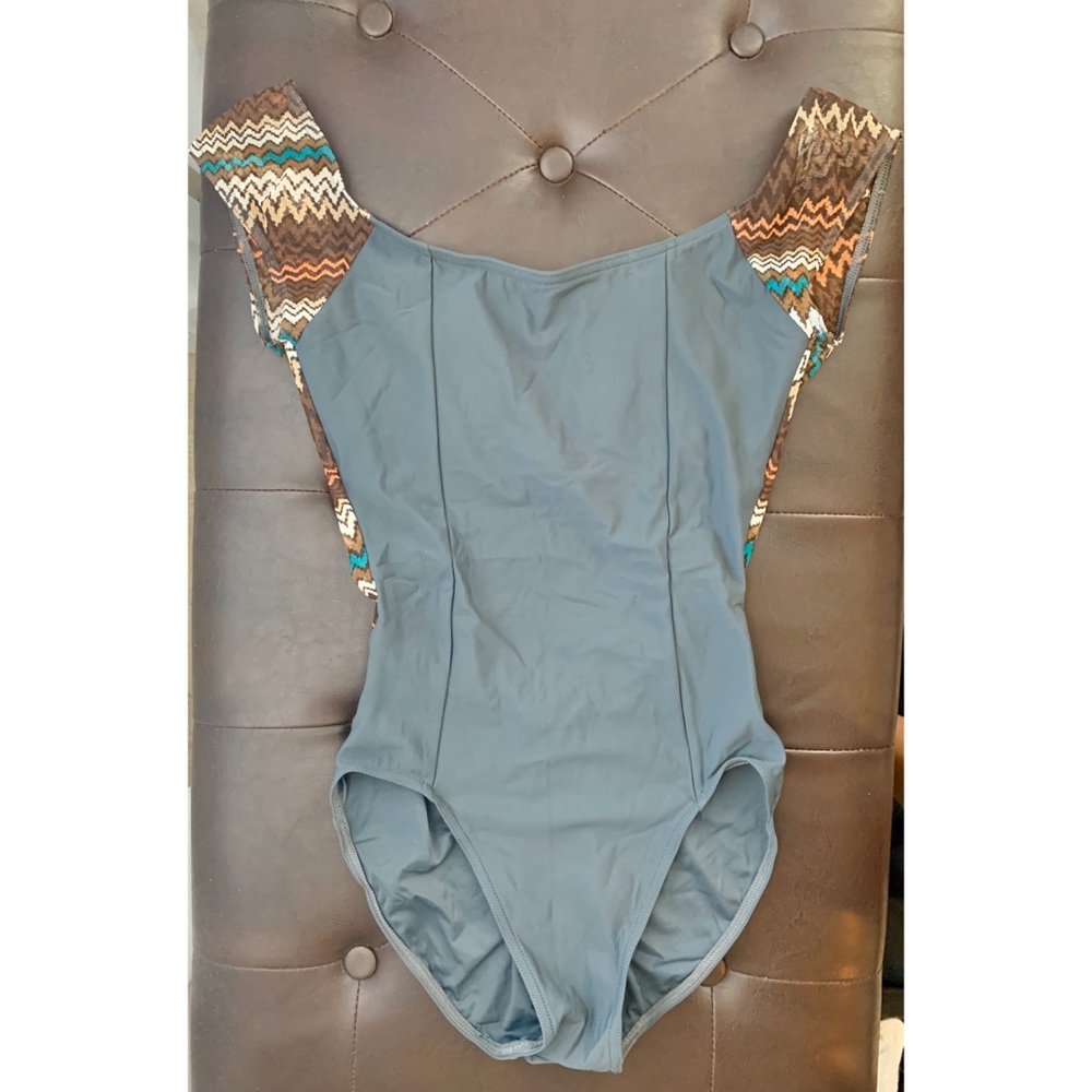 Capezio Grey Dance Leotard